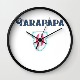 Tarapapa 0 Basket Foot Jersey Wall Clock
