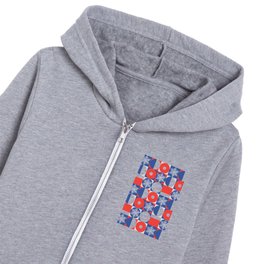 Bauhaus Xmas Kids Zip Hoodie