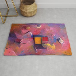 Simple Shapes Area & Throw Rug
