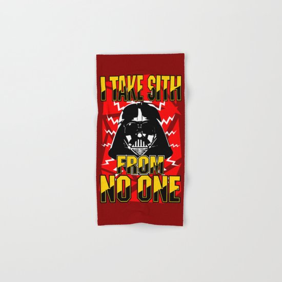 Don't Take No Sith! | Darth Vader Hand & Bath Towel