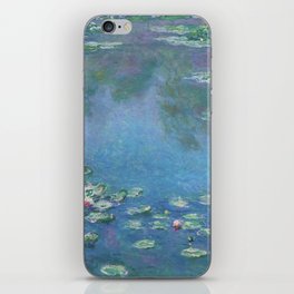 Water Lilies 1840 to 1926 by Claude Monet. iPhone Skin