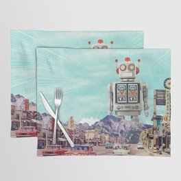 Robot in Town Placemat