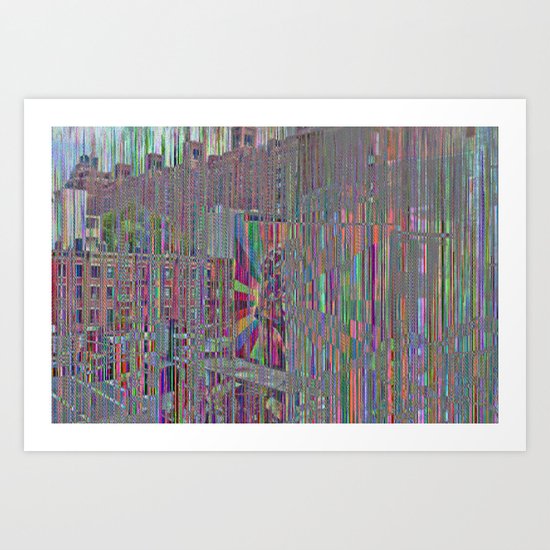 Swanky Art Print