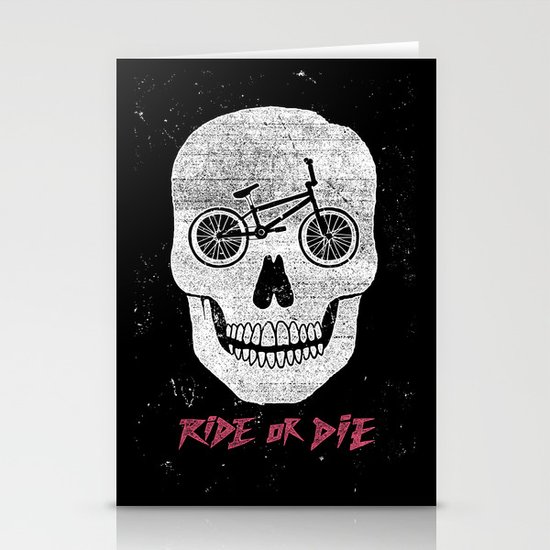 Ride Or Die Stationery Cards
