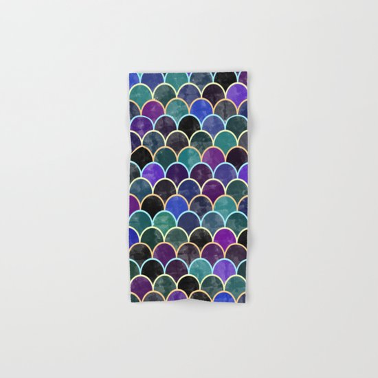 Watercolor Lovely Pattern VVI Hand & Bath Towel