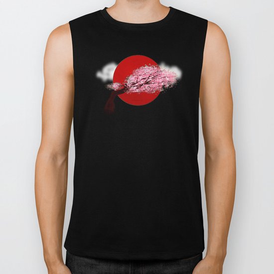 CH33RY BLOSSOMS - 033 Biker Tank
