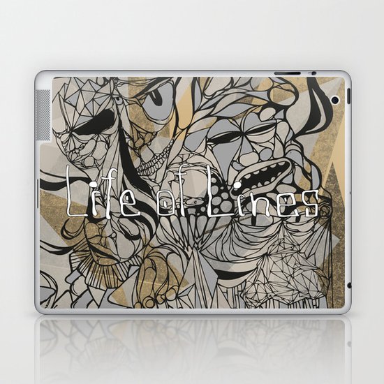 Life of Lines Laptop & iPad Skin