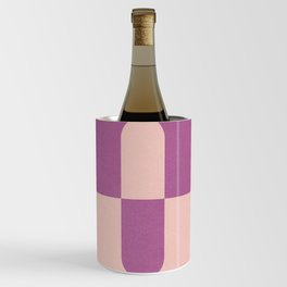Simple Geometric Shapes - Mid Century 2 Wine Chiller