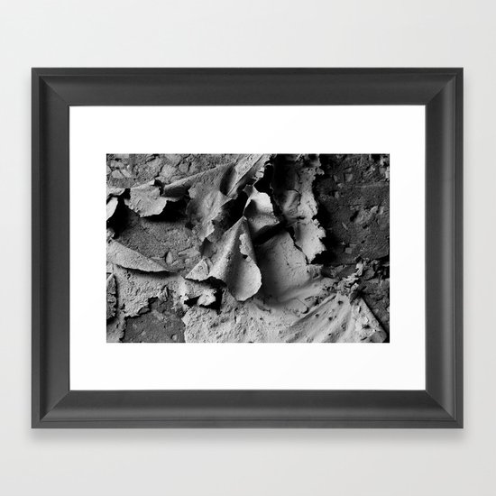 Peeling Paint Framed Art Print