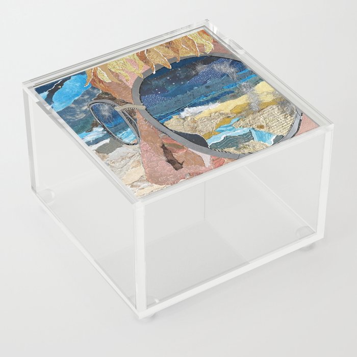 Beach Reflection Acrylic Box