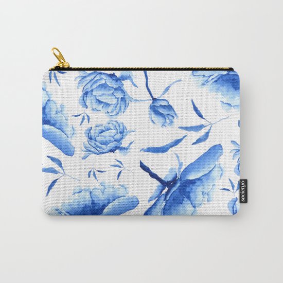 Blue peony 2 Carry-All Pouch