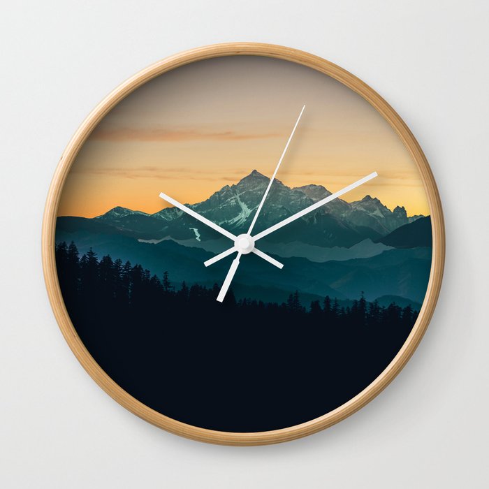 One Fine Day Wall Clock