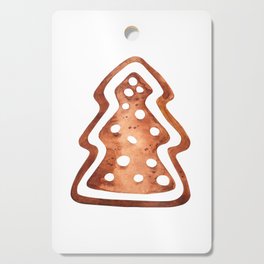 Festive gingerbread cookies Cutting Board