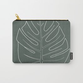 monstera Carry-All Pouch