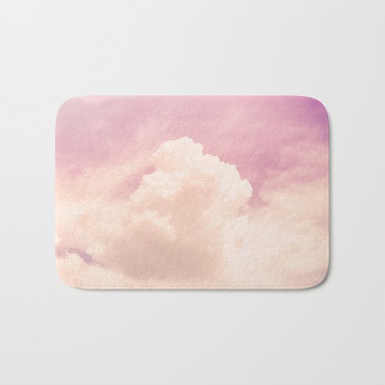 Freedom and Dreams, Pink Sky and Clouds, Heaven Bath Mat