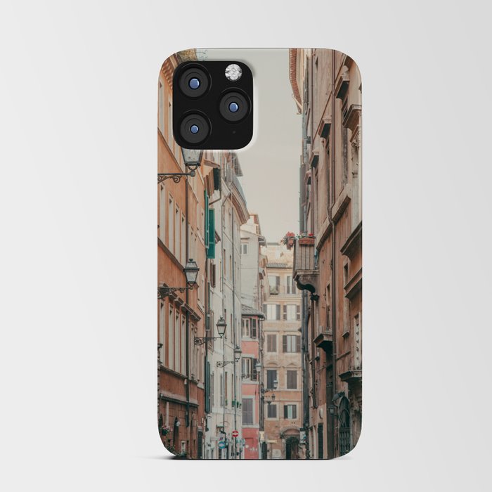 Roman Street - Rome Italy Travel Photography iPhone Card Case