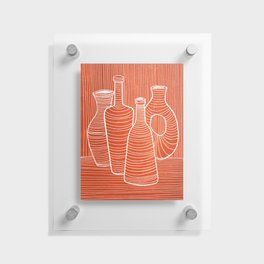 VASES 01: Terracotta Edition Floating Acrylic Print