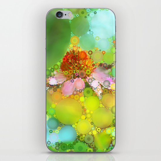 Pink Flower of Summer iPhone & iPod Skin