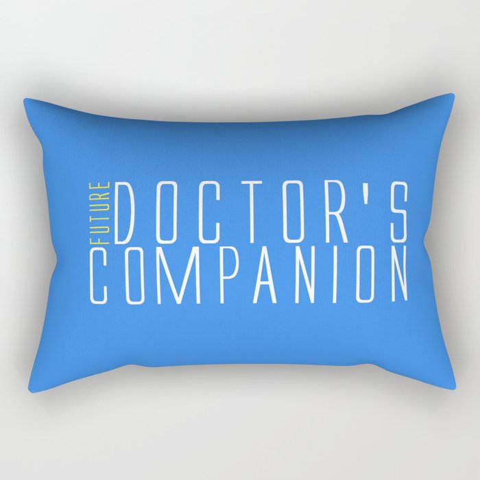 Future Doctor's Companion Rectangular Pillow