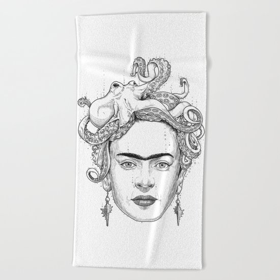 Frida Beach Towel