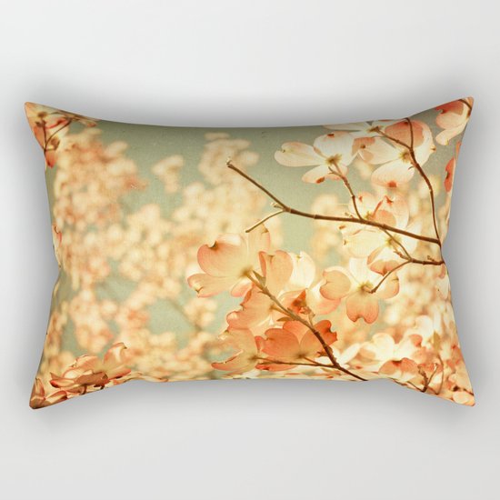 Vintage Pink Rectangular Pillow