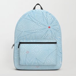 WinterZauber Backpack | Vector, Illustration, Digital, Wintermagic, Drawing, Star, Patterndesign, Vectorlove, Winter, Indieart 