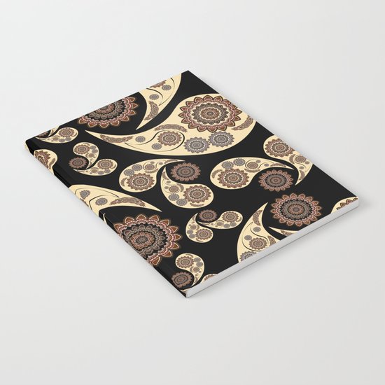 Paisley Pattern Notebook