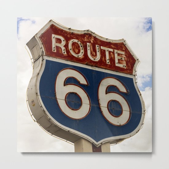 U.S. Route 66 Metal Print