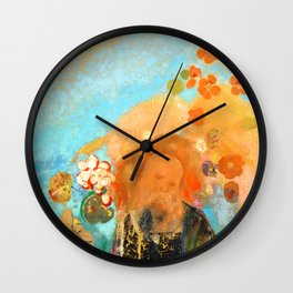 Odilon Redon "Evocation of Roussel" Wall Clock