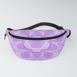 Glitched flowing ultra-violet kaleidoscope Fanny Pack