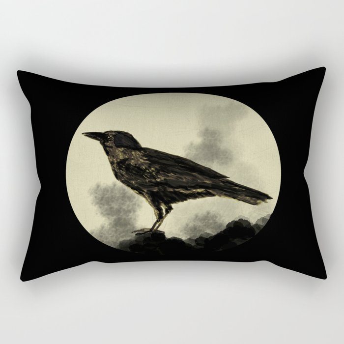 Crow Rectangular Pillow