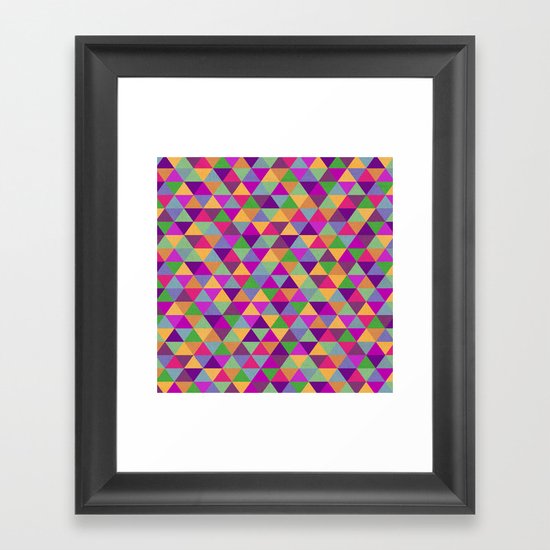 In Love with ▲ Framed Art Print