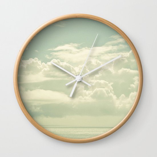As the Clouds Gathered Wall Clock