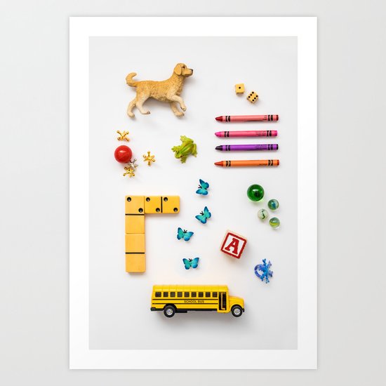 Kids' Stuff Art Print