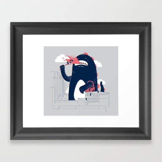Sunday Picnic Framed Art Print