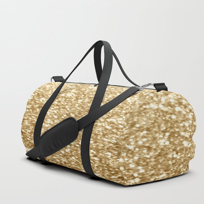 Gold glitter Duffle Bag