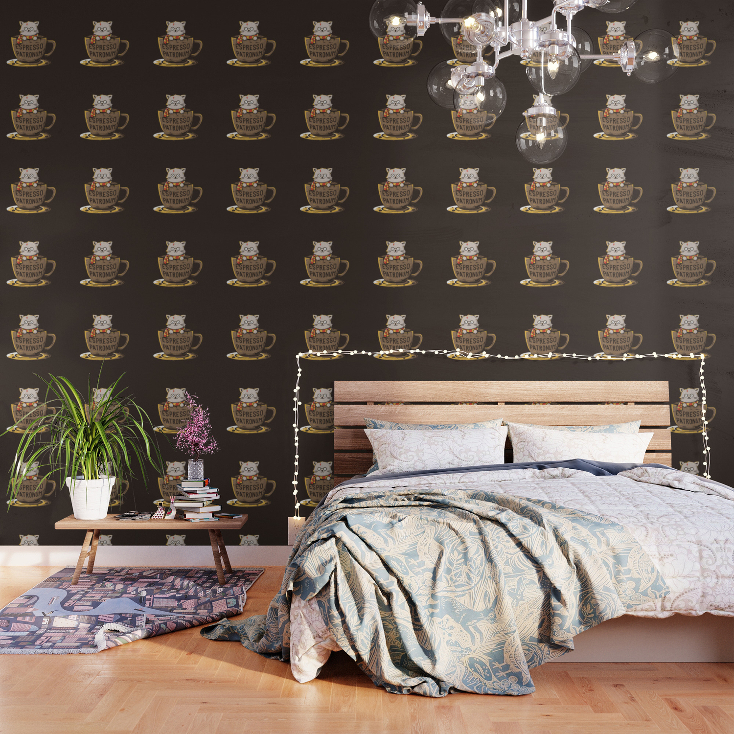 Espresso Patronum Wallpaper By Tobefonseca Society6