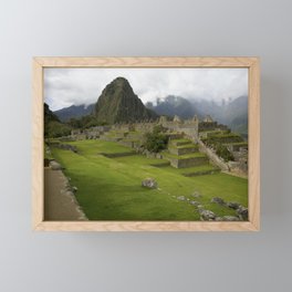 Machu Picchu Framed Mini Art Print