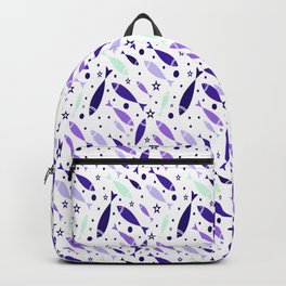 Pattern Fish Backpack