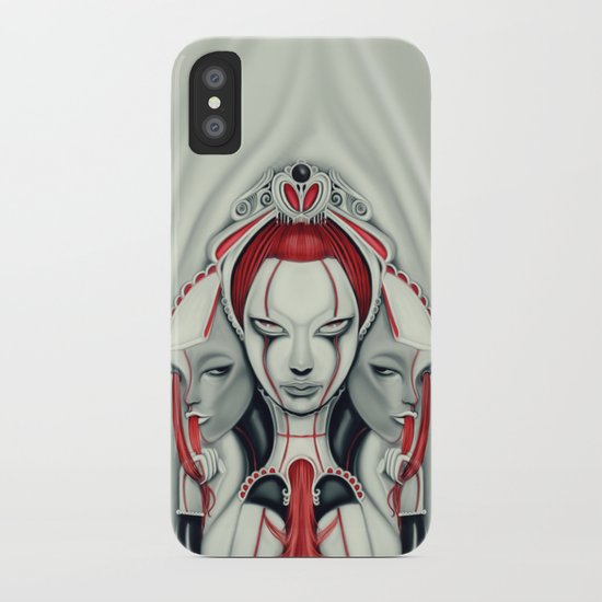 Behind the Curtain iPhone Case