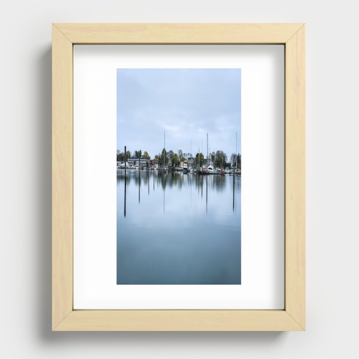 Reflective Waters Recessed Framed Print