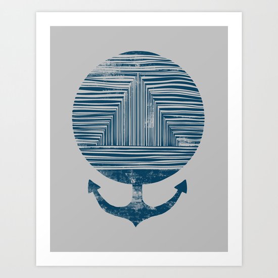Deep End Art Print
