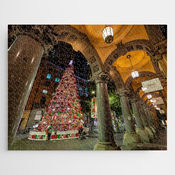 Christmas Tree, Martin Place, Sydney Jigsaw Puzzle