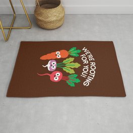 Motivegetable Speakers Rug | Illustration, Funny, Food, Curated, Graphic Design 