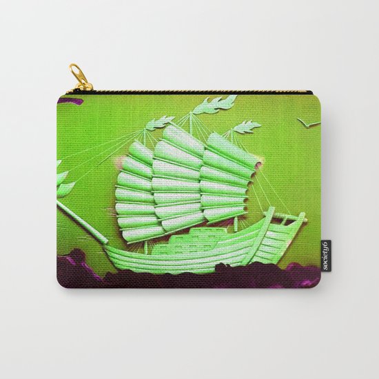 Asian Battle Ship Carry-All Pouch