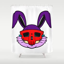 rabbit Shower Curtain