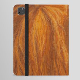 Lion on the Lookout iPad Folio Case