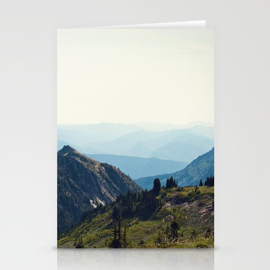 Sunny Mountain Stationery Cards