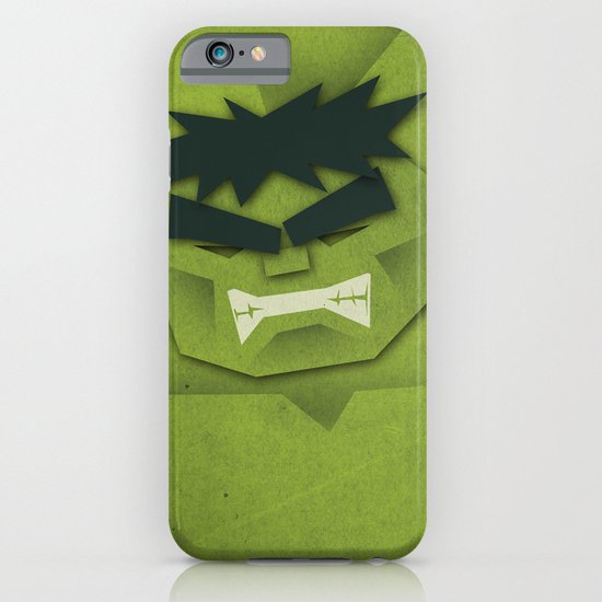 Paper Heroes - Hulk iPhone & iPod Case