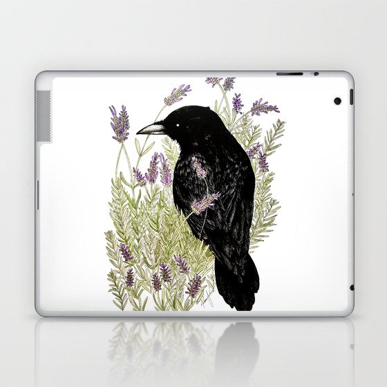 Relax Raven Laptop & iPad Skin